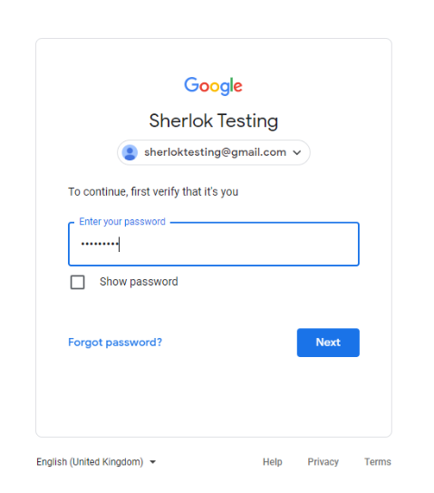 SMTP Configuration for Gmail_2StepVerficationView_AppPassword_ReEnter
