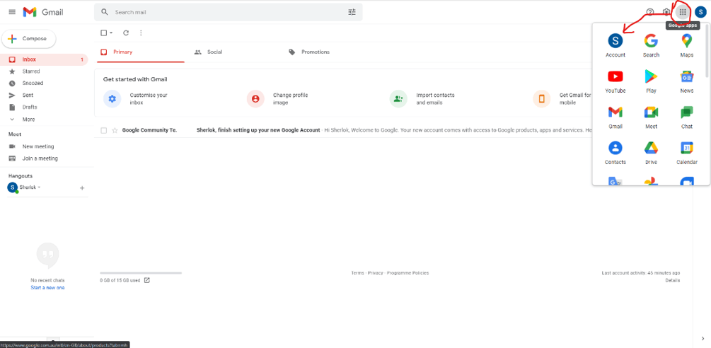 SMTP Configuration for Gmail