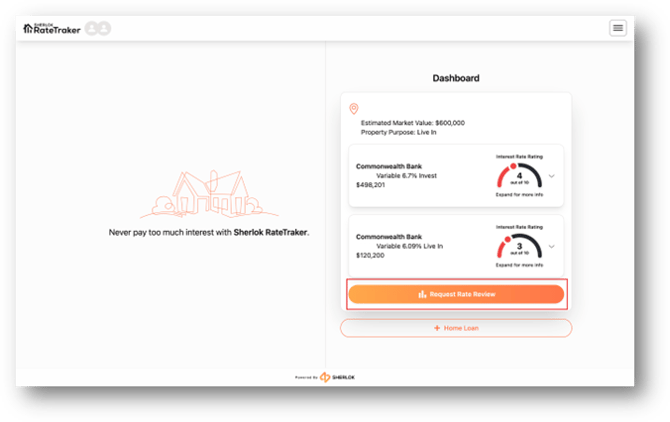 request a rate review